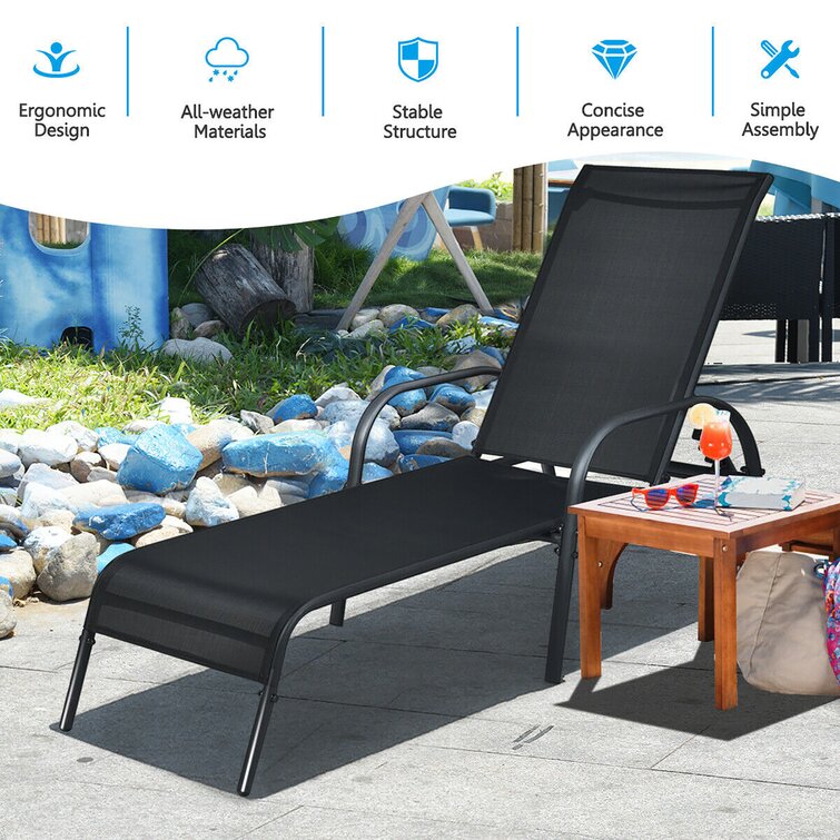 Wayfair lounge 2024 chairs outdoor